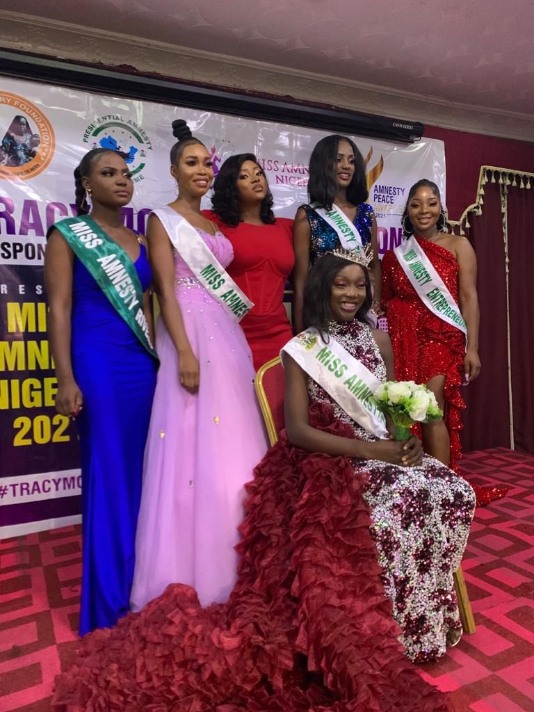 Favour Aro of Bayelsa wins Miss Amnesty Nigeria 2021