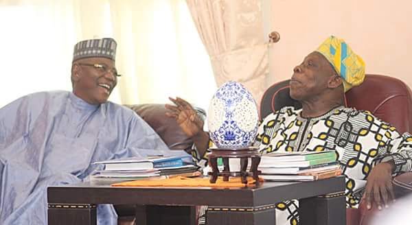 Obasanjo, Lamido in closed-door meeting
