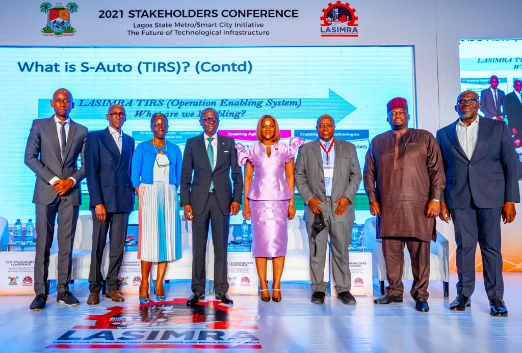 Sanwo-Olu and others at the LASIMRA conference