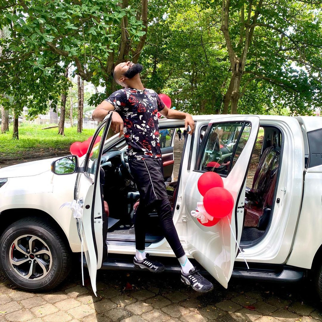 Fan gift ex-BBNaija housemate Tochi brand new car