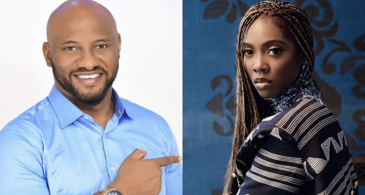 Yul Edochie and Tiwa Savage