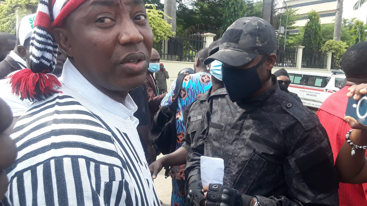Sowore barred from entering the court