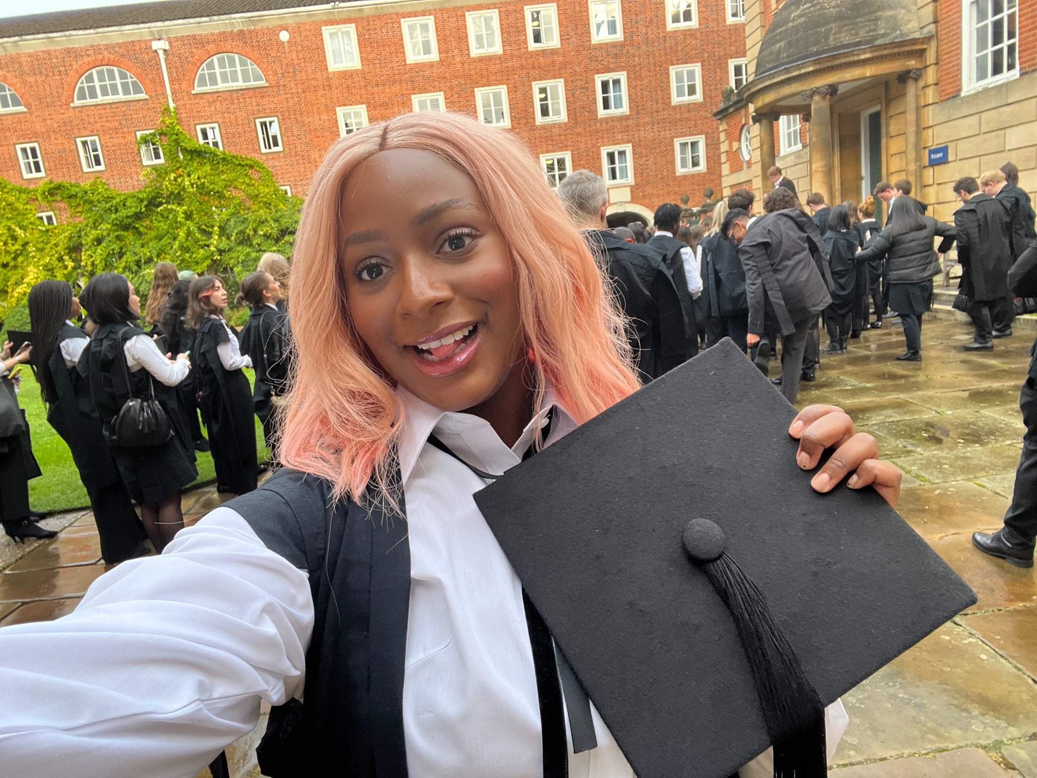 DJ Cuppy matriculates at Oxford University