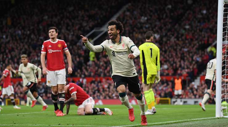 Salah hits hat-trick against Manchester United