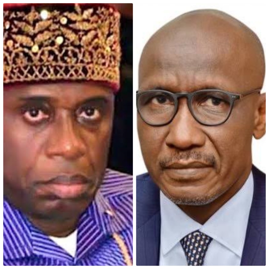 Amaechi and NNPC MD Mele Kyari