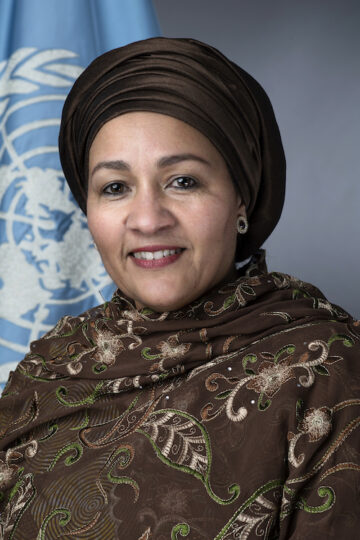 Portrait of Deputy Secretary General Amina J. Mohammed.