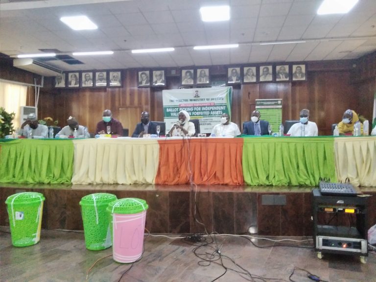 Assets disposal committee during the bidding process by valuers