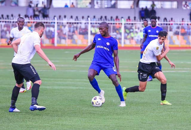 Bayelsa United vs CS Sfaxien in the first leg in Yenagoa