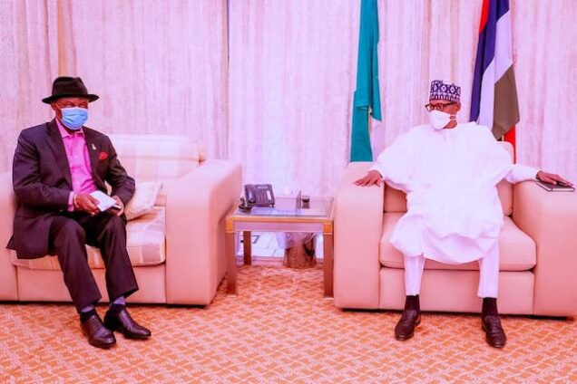 Buhari and Governor Willie Obiano of Anambra