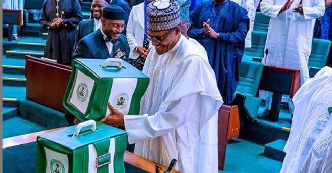 Buhari presenting 2022 budget