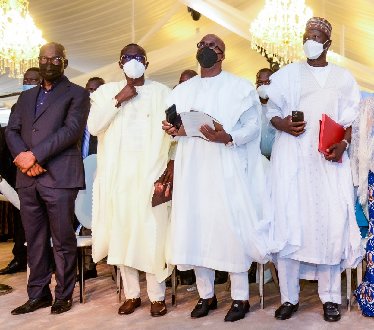 Sanwo-Olu, Obaseki, Abiodun, others pay last respect to Captain Hosa