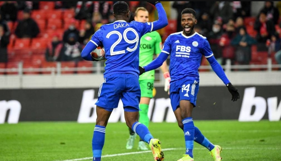 Iheanacho, Daka heroes as Spartak Moscow bow to Leicester
