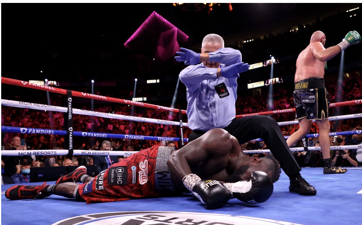 Deontay Wilder counted out: He took a lot of punishment says Fury