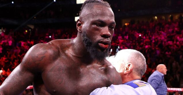 Deontay Wilder got several injuries in fight with Fury