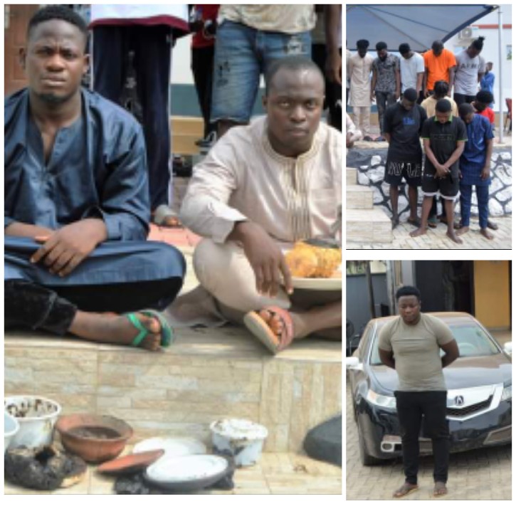 EFCC arrests 2 herbalists, 4 lead city university students, 20 others in Ibadan