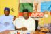 Mr Gbenga Elegbeleye, Chairman of the National Committee for Osun Congress of the APC and (left) Mr Gboyega Famodun, the re-elected as the chairman of Osun APC: Elegbeyele says the parallel state APC congress conducted by supporters of former governor Aregbesola was a funeral