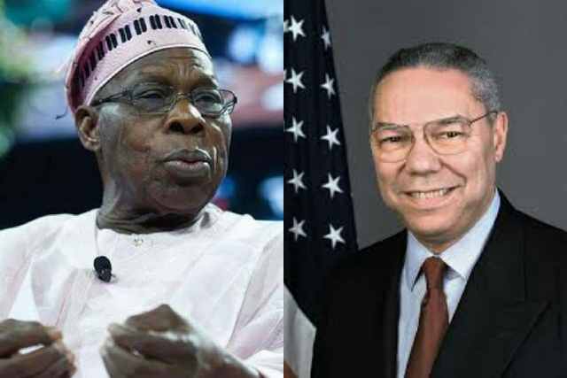 Obasanjo and Powell