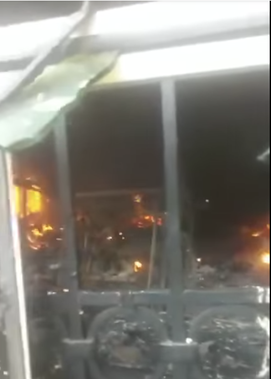 Igbokwe's home set ablaze in Nnewi Anambra