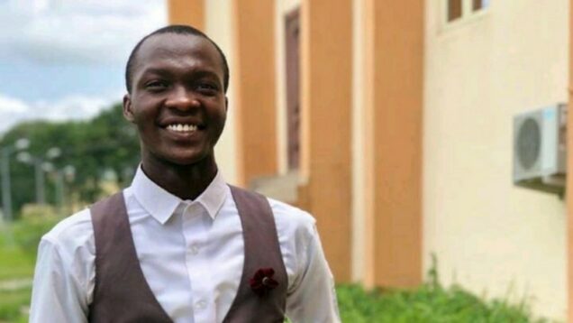 Joseph Adeola best graduating student of UNILORIN