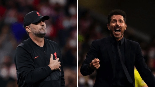 Jurgen Klopp and Diego Simeone