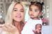 Khloe Kardashian and daughter, True Thompson