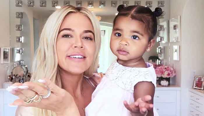 Khloe Kardashian and daughter, True Thompson