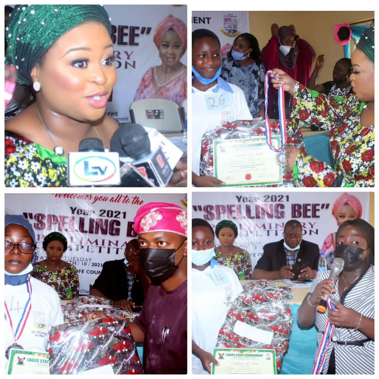 Spelling Bee: Kosofe LG grants hundreds of students, pupils school materials
