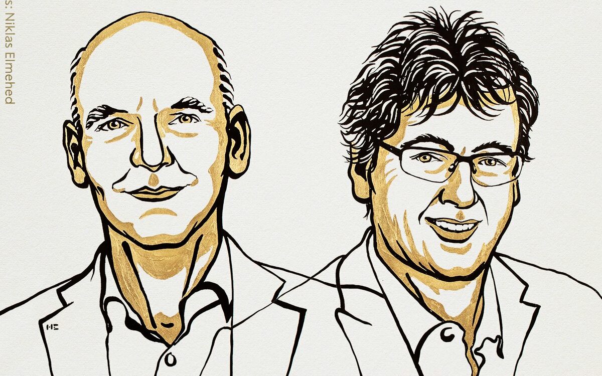 L-R Benjamin List and David W.C. MacMillan