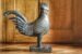 Looted Benin Cockerel sculpture