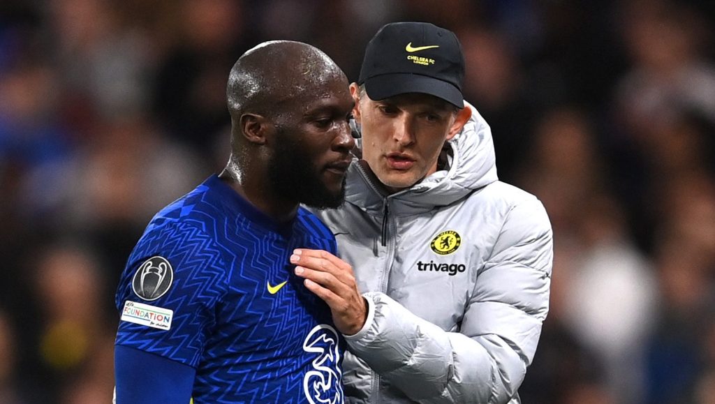 Lukaku with Tuchel