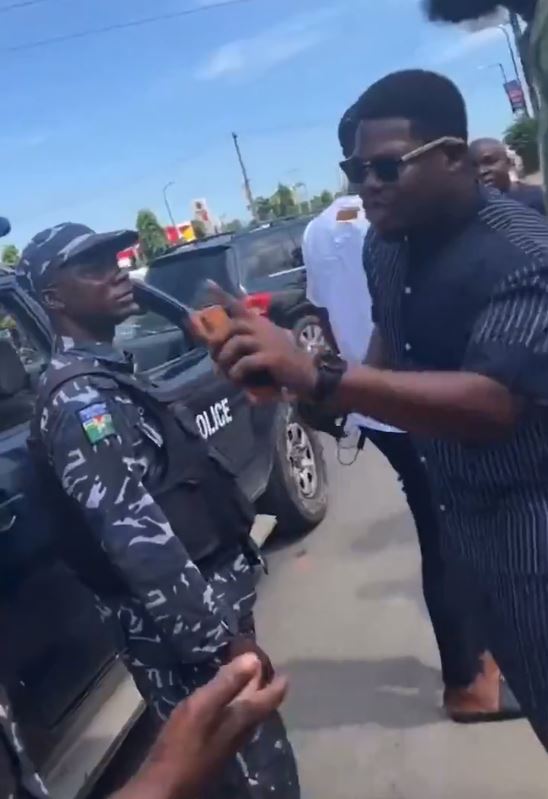 Lagos police responds to Mr. Macaroni's allegation