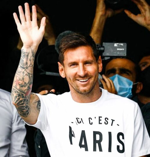 Messi in Paris