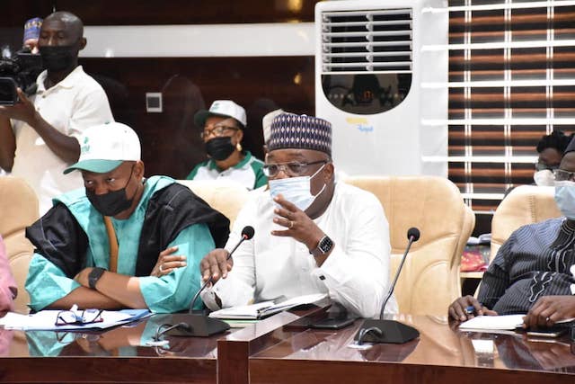 Minister of Agriculture Mohammed Abubakar