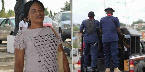 NSCDC officer Ngozi Oboh