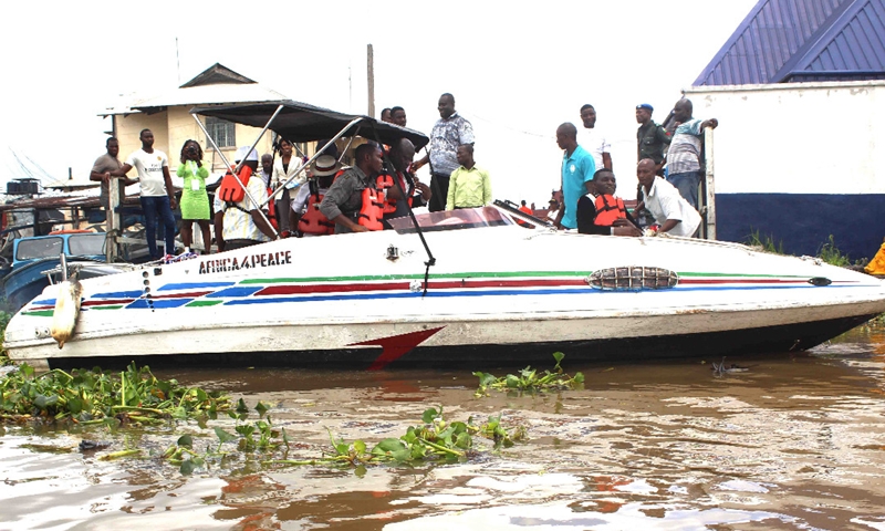 One of the boats operated by NMU