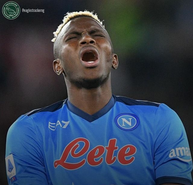 Napoli's Osimhen goal disallowed