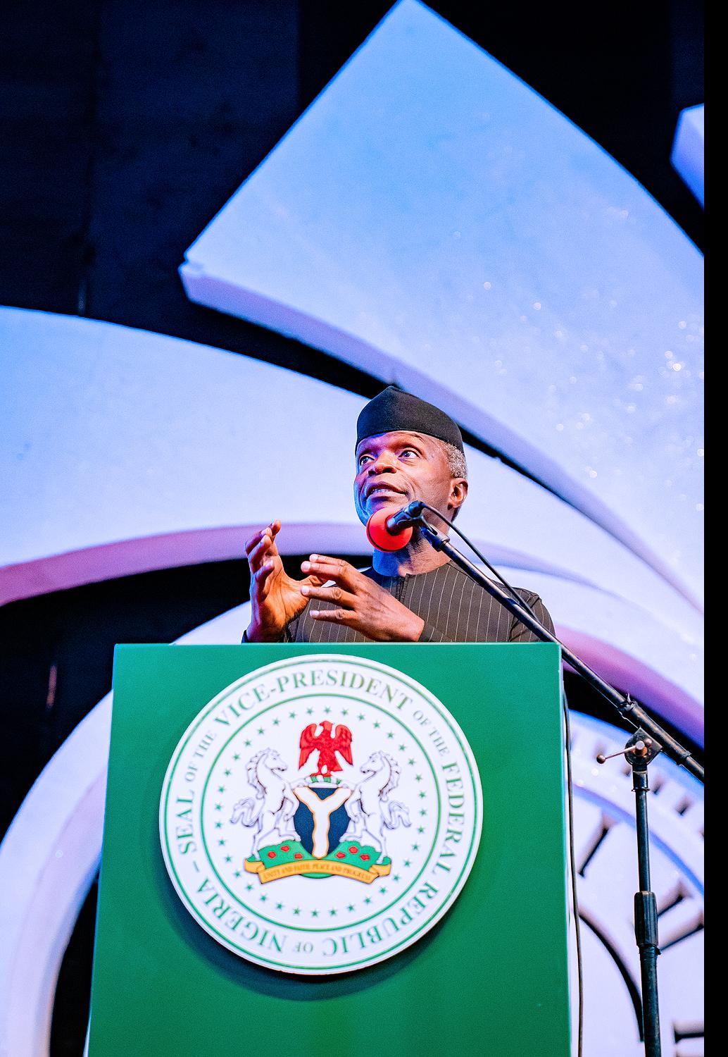 Osinbajo speaks at the Ekiti Investment Summit