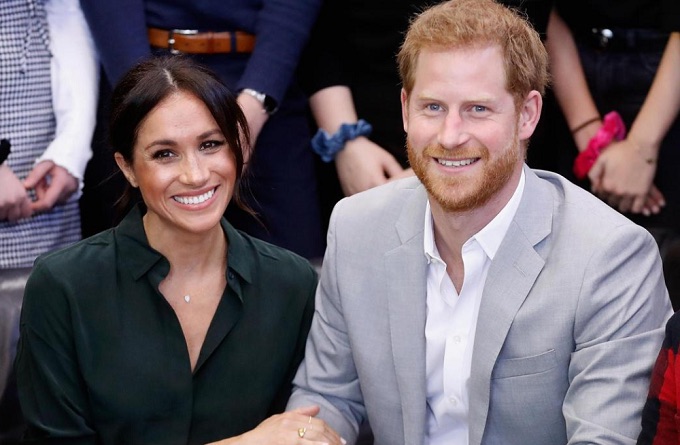 Prince Harry, Meghan arrive Lagos
