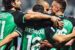 Sassuolo players stun Juventus in Turin