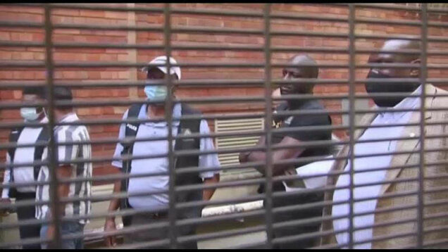 Some of the Nigerian alleged scammers arrested in Cape Town