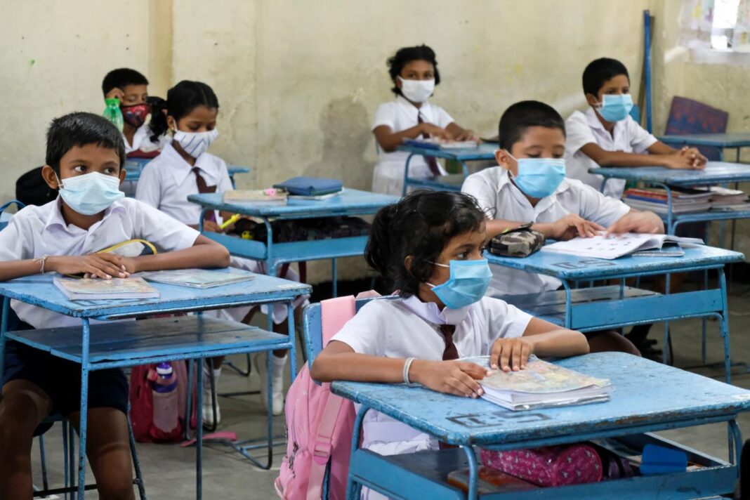Sri Lanka’s schools resume after year-long closure