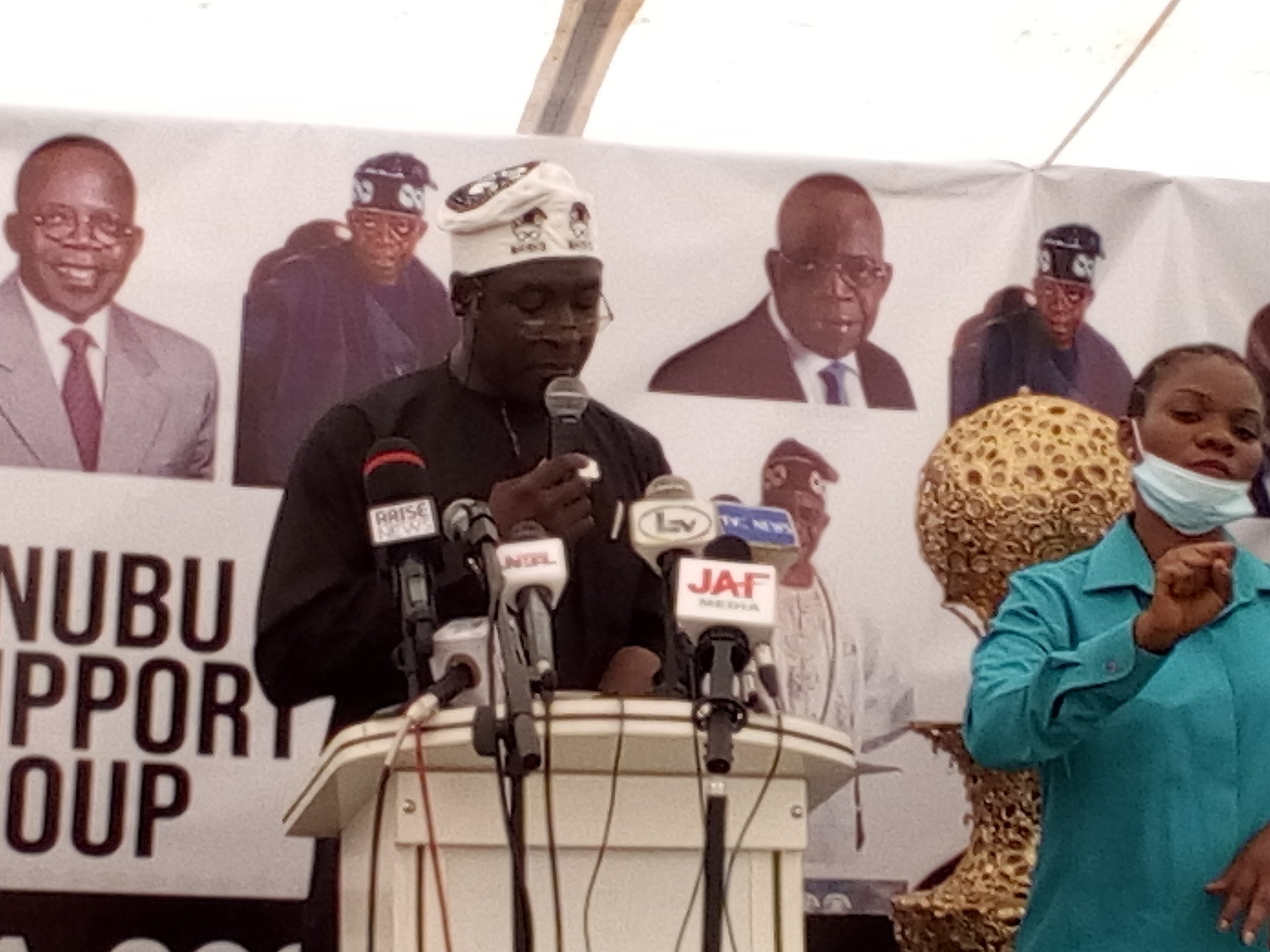 Tinubu Support Group inagurated in Abuja
