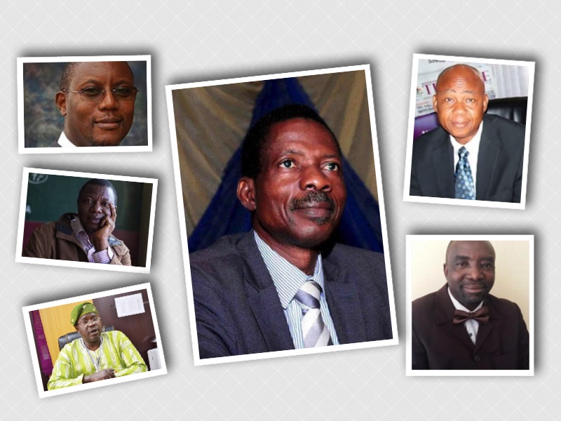 Left T-B: Olapade-Olaopa, Raji-Oyelade, Salaka, Middle Olaniran. Right T-B: Temitope Alonge and Ademowo