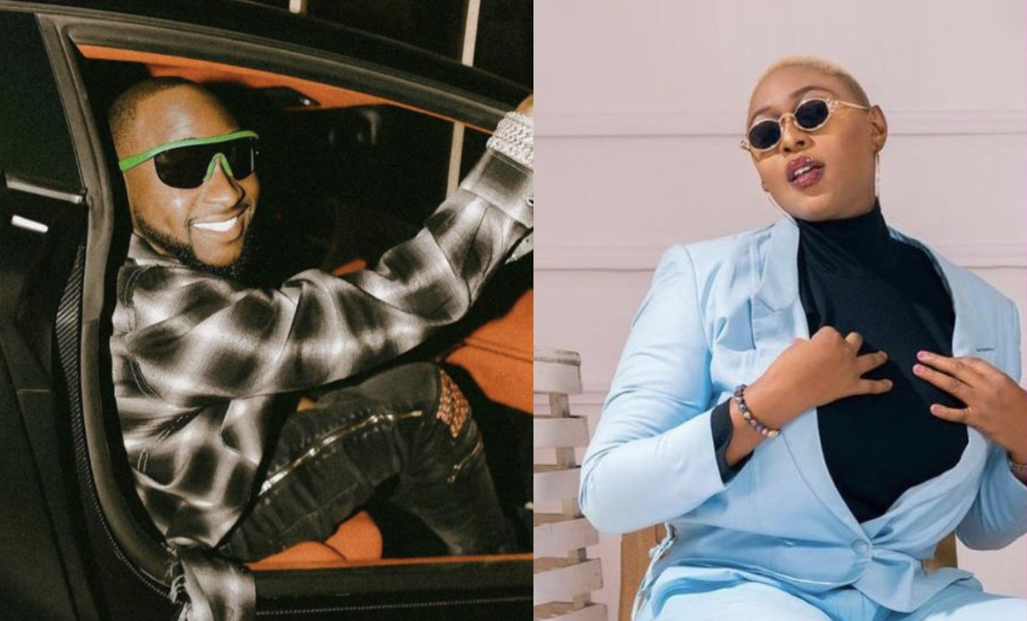 Davido and Cynthia Morgan