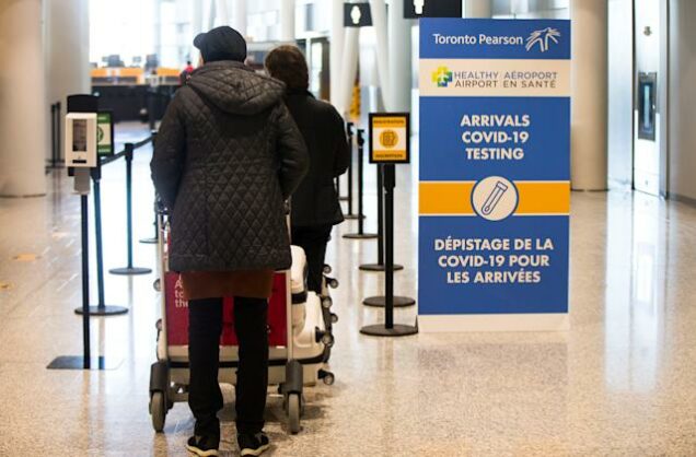 Arrivals in Toronto Ontario