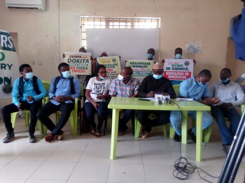 Kwara medical workers declare  7-day warning strike