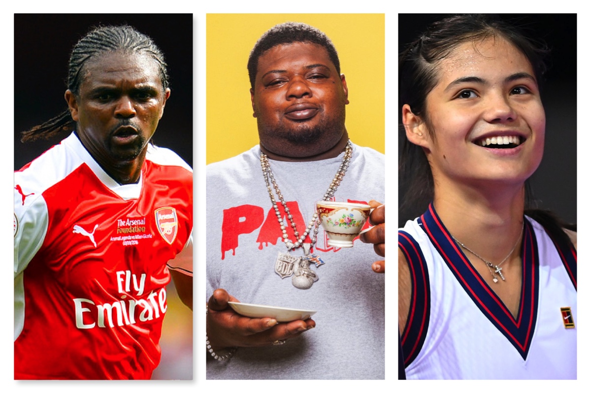 Big Narstie,m, wanted to meet Nwankwo Kanu but met Emma Raducanu