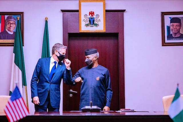 Blinken and Osinbajo