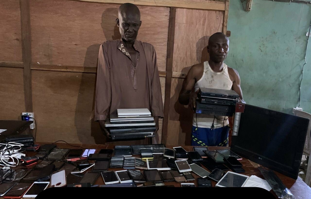 Bolaji Olarongbe, 60 and his accomplice arrested by NSCDC in Kwara