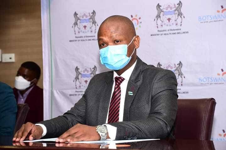Dr Edwin Dikoloti Botswana health minister